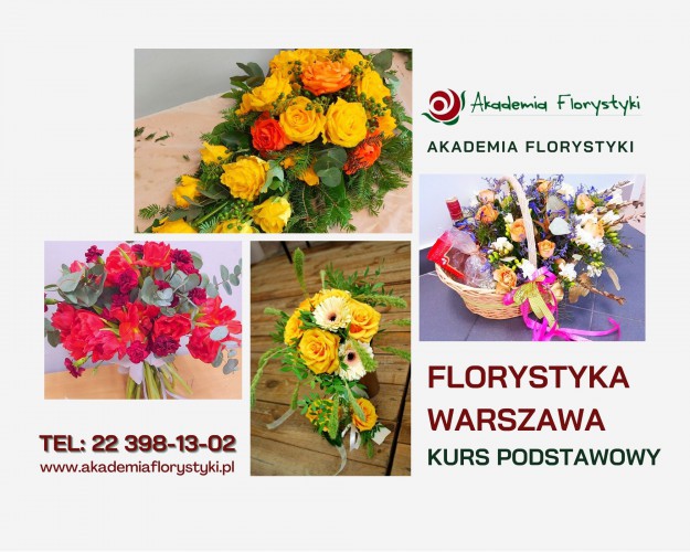 Florystyka Warszawa - kurs od podstaw
