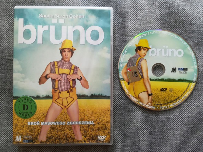 Bruno - Broń masowego zgorszenia (DVD)