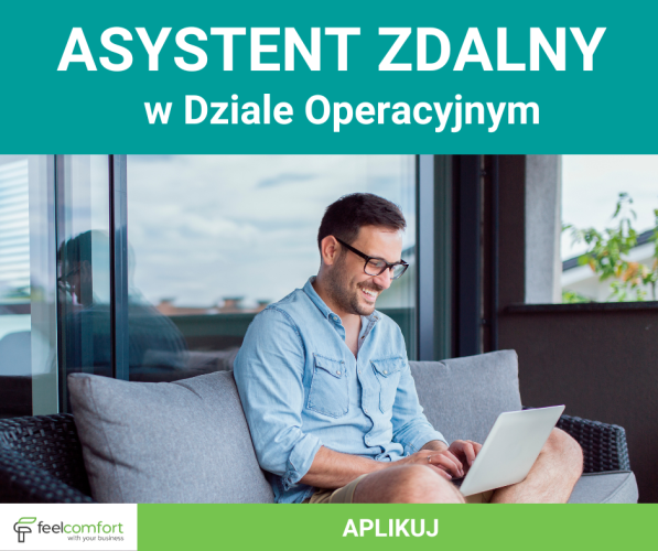 Asystent Działu Operacyjnego - praca zdalna