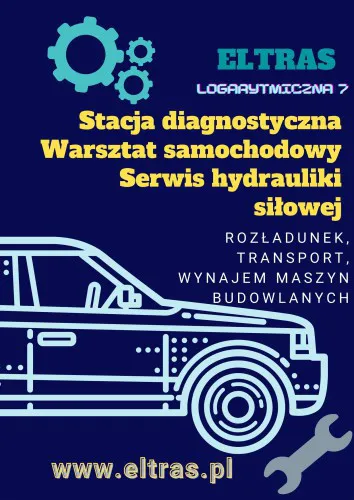 SPRZEDAŻ WYNAJEM MASZYN BUDOWLANYCH ROZŁADUNEK TRANSPORT SERWIS ELTRAS