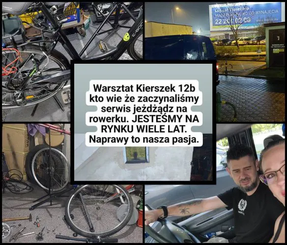 Mobilny serwis rowerowy Konstancin Warsztat, Józefosław Warszawa