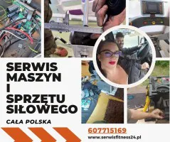 Serwis, przegląd, konserwacja, regeneracja, montaż sprzętów fitness