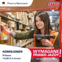 Komisjoner w magazynie supermarketu | 13,00 euro/h - DE