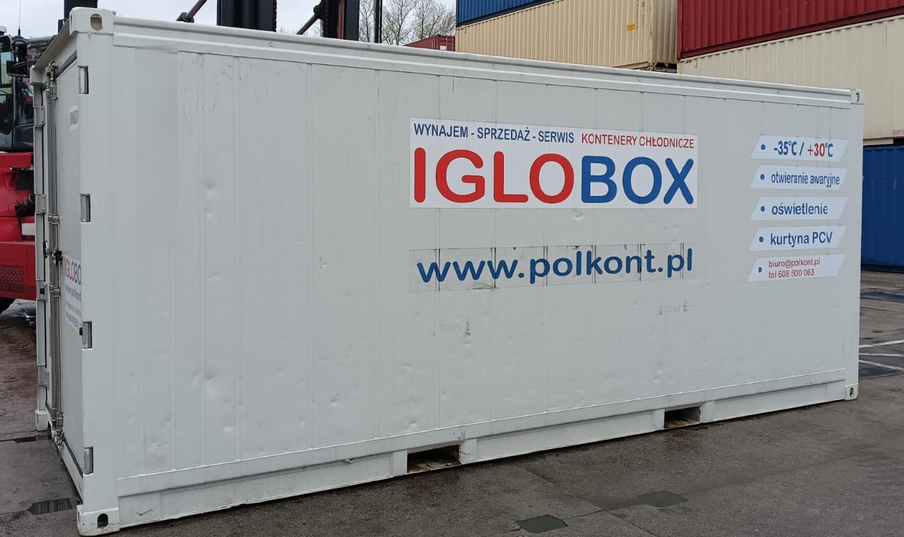 Kontener chłodnia 20 DV RF - WYNAJMĘ Kontener chłodnia 20 DV RF - WYNAJMĘ