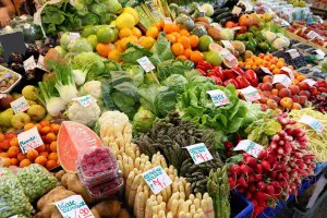 handel warzywami i owocami