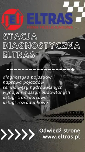 HYDRAULIKA SIŁOWA ZAKUWANIE WĘŻY PRZEGLĄDY TECHNICZNE ELTRAS BIAŁYSTOK