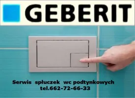 GEBERIT-WC serwis dolnopłuków zabudowanych.