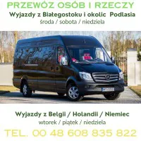 Bus  z Warszawy do Belgii Holandii i Niemiec