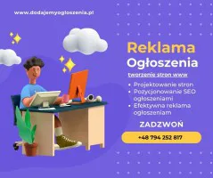 Reklama strony www  Projekty Stron www  Pozycjonowanie ogłoszeniami