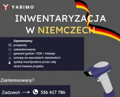 INWENTARYZACJA NIEMCY 2024. Pracownik inwentaryzacji/Kierowca/Team Leader