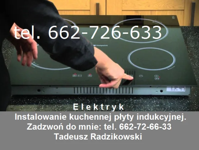 Elektryk,montaż sprzętu AGD,płyta indukcyjna.