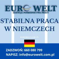 Niemcy/ Monter wentylacji/ bezpłatne zakwaterowanie