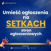Profesjonalne dodawanie ogłoszeń /Usługa dodawania ogłoszeń do internetu Profesjonalne dodawanie ogłoszeń /Usługa dodawania ogłoszeń do internetu