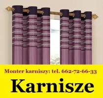 Karnisze,rolety,żaluzje-doświadczony monter wyposażenia wnętrz.
