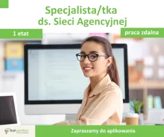 Specjalista/tka ds. sieci agencyjnej praca zdalna/hybrydowa Specjalista/tka ds. sieci agencyjnej praca zdalna/hybrydowa