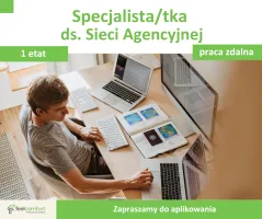 Specjalista/tka ds. sieci agencyjnej praca zdalna/hybrydowa Specjalista/tka ds. sieci agencyjnej praca zdalna/hybrydowa