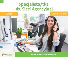 Specjalista/tka ds. sieci agencyjnej praca zdalna/hybrydowa Specjalista/tka ds. sieci agencyjnej praca zdalna/hybrydowa