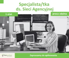 Specjalista/tka ds. sieci agencyjnej praca zdalna/hybrydowa Specjalista/tka ds. sieci agencyjnej praca zdalna/hybrydowa