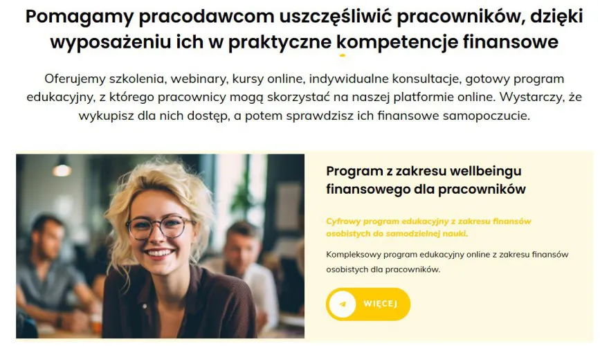 Wellbeing Finansowy dla Pracowników Szkolenia HappyMoney