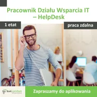 Pracownik Działu Wsparcia IT Pracownik Działu Wsparcia IT