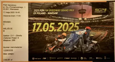 Bilety SGP 17/05/2025 Bilety SGP 17/05/2025