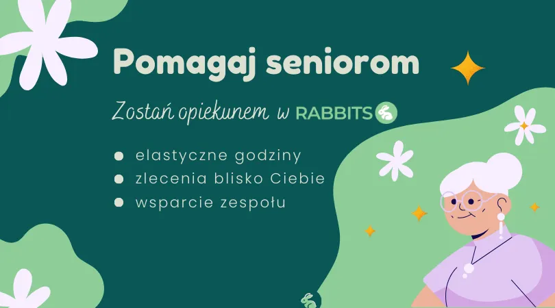 Opieka nad seniorami w Warszawie (Rabbitso)
