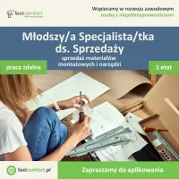 Młodszy/a Specjalista/tka ds. Sprzedaży Młodszy/a Specjalista/tka ds. Sprzedaży