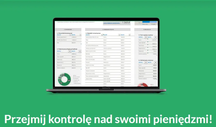 Budżet domowy Excel - prosty szablon