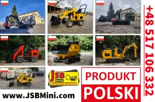 Ładowarka Koparka Wozidło - NOWE 2025 - Prosto od Producenta JSB POLSKA - Ładowarka Koparka Wozidło - NOWE 2025 - Prosto od Producenta JSB POLSKA -