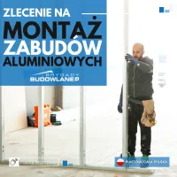 Montaż zabudów konstrukcji aluminiowych - od zaraz, Piastów, cała Polska Montaż zabudów konstrukcji aluminiowych - od zaraz, Piastów, cała Polska